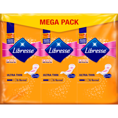 Libresse Ultra Thin Maandverband Mega Pack Normal - 48 stuks