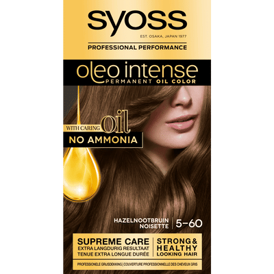 Syoss Oleo Intense 5-60 Hazelnootbruin Haarverf