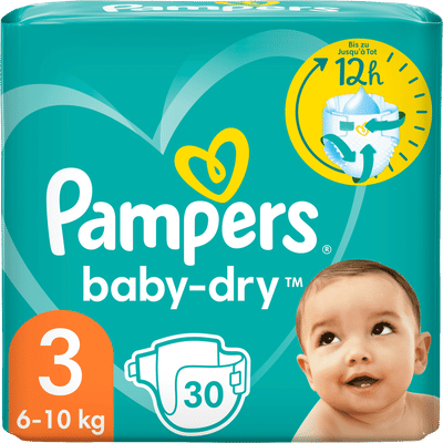 Pampers Baby Dry  luiers maat 3 - 30 stuks