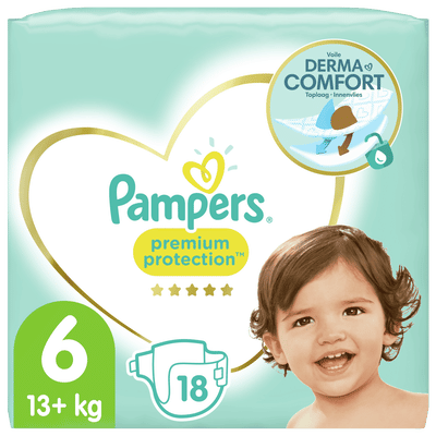 Pampers Premium Protection  luiers maat 6 - 18 stuks