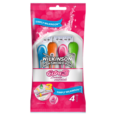 Wilkinson Extra 3 Beauty wegwerpmesjes - 4 stuks