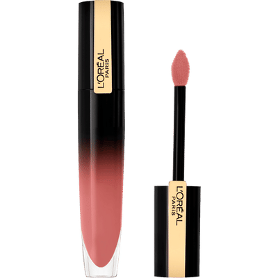 L'Oréal Paris Brilliant Signature 301 Be Determined Glanzende Nude Lippenstift 7 ML