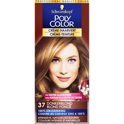 Schwarzkopf Poly Color Crème-Haarverf 37 Donkerblond