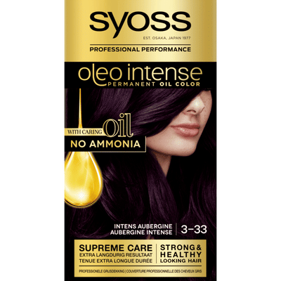 Syoss Oleo Intense 3-33 Rich Plum Permanente Haarverf