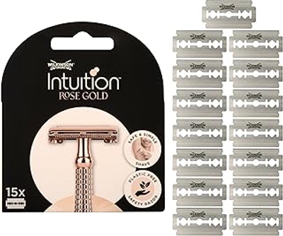 Wilkinson Intuition Rose Gold scheermesjes - 15 stuks