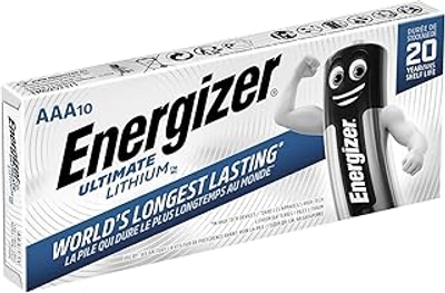 Energizer Ultimate Lithium AAA batterijen - 10 stuks