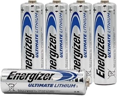Energizer Ultimate Lithium AA-batterijen, L91, 5 stuks