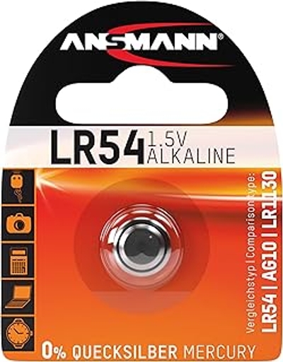 ANSMANN alkaline batterij LR54 1 Stuk