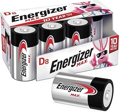 Energizer D batterijen Premium Alkaline - 8 stuks