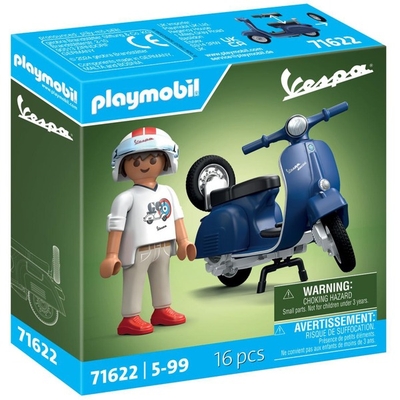 PLAYMOBIL 1969 Vespa 150 Sprint Veloce, blauw - 71622