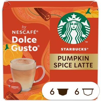 Starbucks Dolce gusto pumpkin spice latte capsules Koffiecups 12 stuks