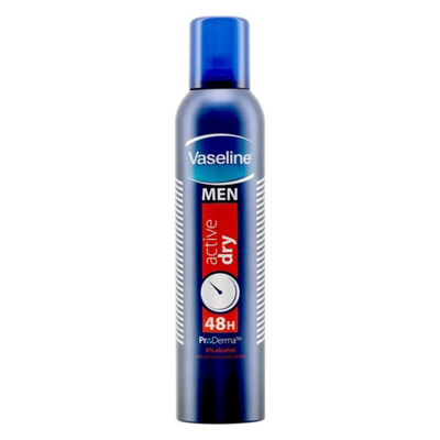 Vaseline Men Active Dry deodorant spray 250ml