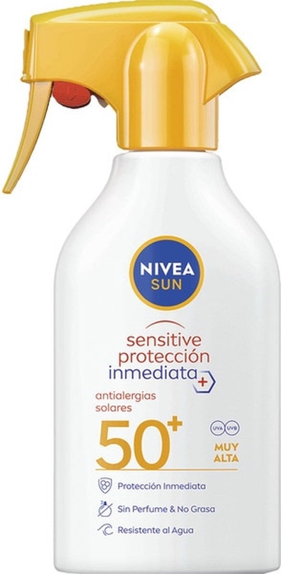 Body Zonnebrandspray Nivea Sun Sensitive & Protection Spf 50+ (270 ml)