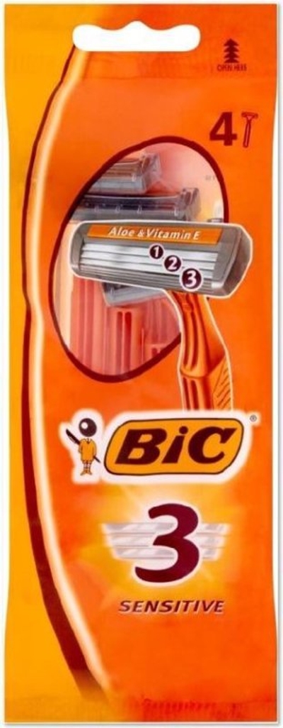 BIC wegwerpmesjes - 4 stuks
