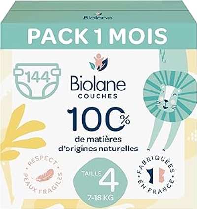 BioLane  luiers maat 4 - 144 stuks