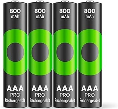 GP Recyko Pro AAA oplaadbare batterij Micro NiMH 800 mAh, 1,2 V - 4 stuks
