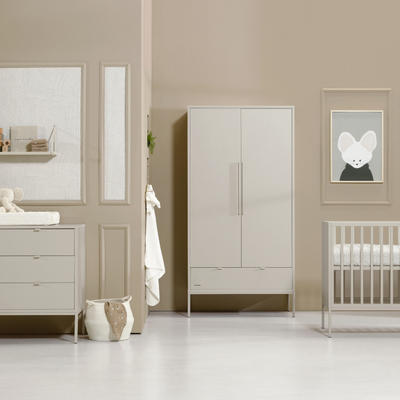 Kidsmill Amy Babybed Oatmeal 60 x 120 cm