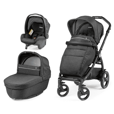 PegPerego Combi Kinderwagen 3-in-1 Book Smart Titan ium