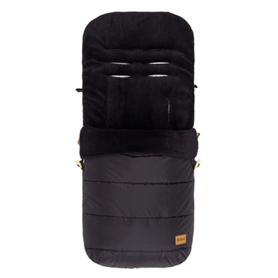 Baby wintervoetenzak 2 in 1 - Buggy - Kinderwagen - Zwart - Fillikid