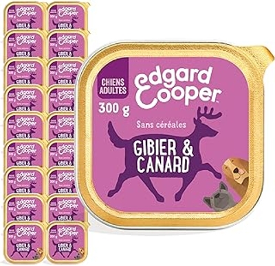 Edgard & Cooper wild en eend 18 x 300 gr - natvoer honden
