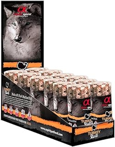 ALPHA SPIRIT Canine Rista kalkoen, 12 x 160 gr - natvoer honden