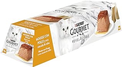Gourmet Purina Revelations Mousse met saus, kip, 24 x 57 gr - natvoer katten