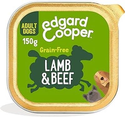 Edgard & Cooper met lam, rundvlees, wortel en appel 11 x 150 gram - natvoer honden