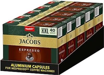 Jacobs Espresso Intenso Nespresso koffiecups - 5 x 40 stuks