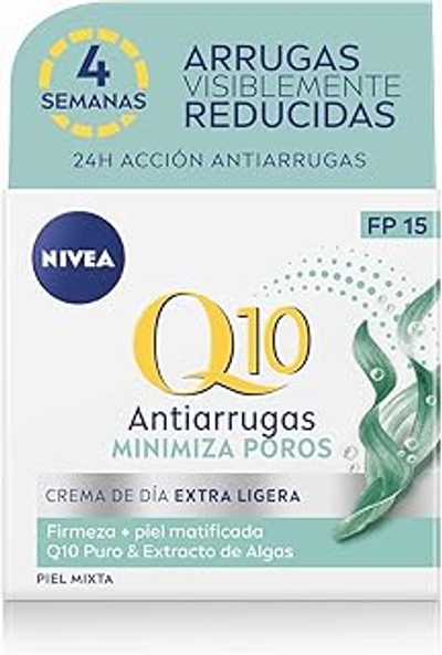 NIVEA Q10 Power Dagcrème tegen rimpels + matterend SPF-15 - 50 ml