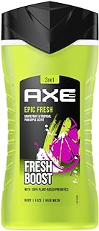 Axe 3-in-1 douchegel & shampoo, Epic Fresh, 250 ml