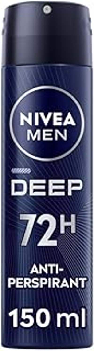 NIVEA MEN DEEP Deodorant voor heren - 6 x 150 ml