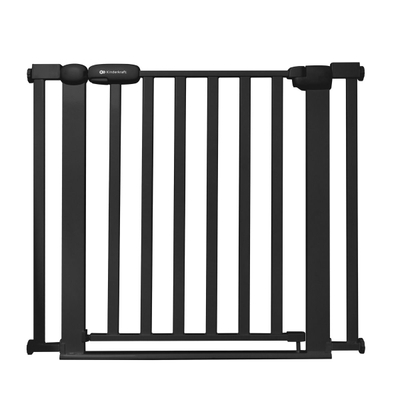 Kinderkraft LOCK&GO - Deurveiligheidshek - Traphek - Klembaar veiligheidshek - opent tot 90 graden - van 75 tot 103 cm - Zonder boren - Dubbele beveiliging - Zwart