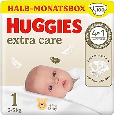 Huggies Newborn  luiers maat 1 - 100 stuks