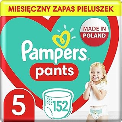 Pampers  luierbroekjes maat 5 - 152 stuks