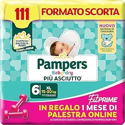 Pampers Baby Dry  luiers maat 6 - 111 stuks