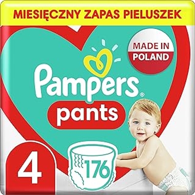 Pampers  luierbroekjes maat 4 - 176 stuks