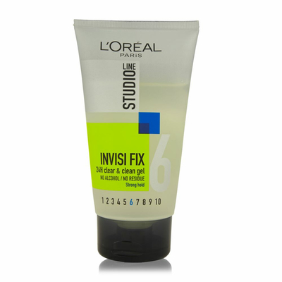 L'Oréal Paris Studio Line Invisi Fix 24H Clear & Clean Gel Strong - 3 x 150 ml 
