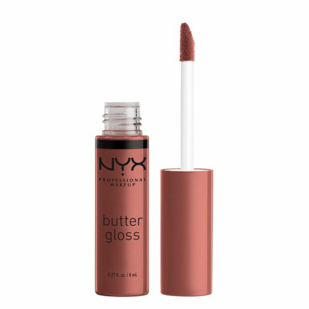 Nyx Professional Makeup Butter Lip Gloss - Praline - Glanzende Lipgloss - Bruin