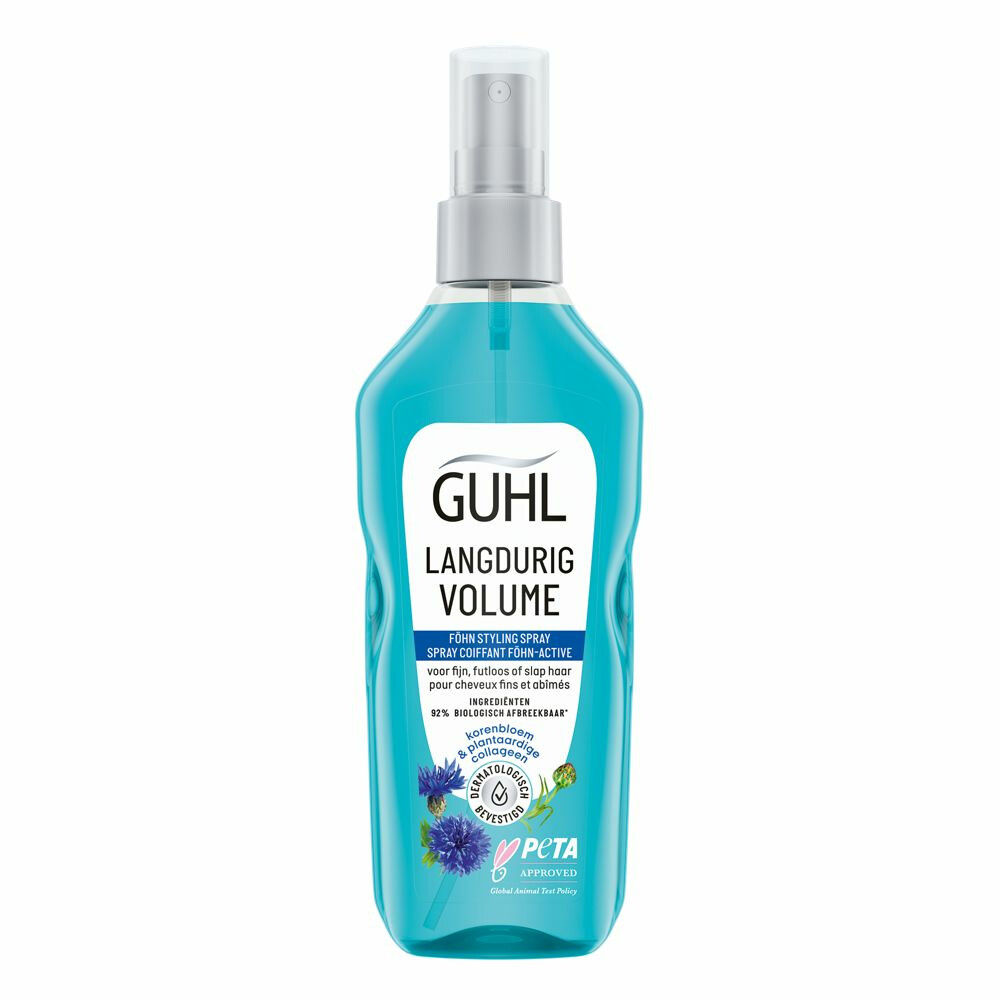 Guhl Langdurige Volume Föhn-Active Styling Spray - 4 x 150 ml - voordeelverpakking