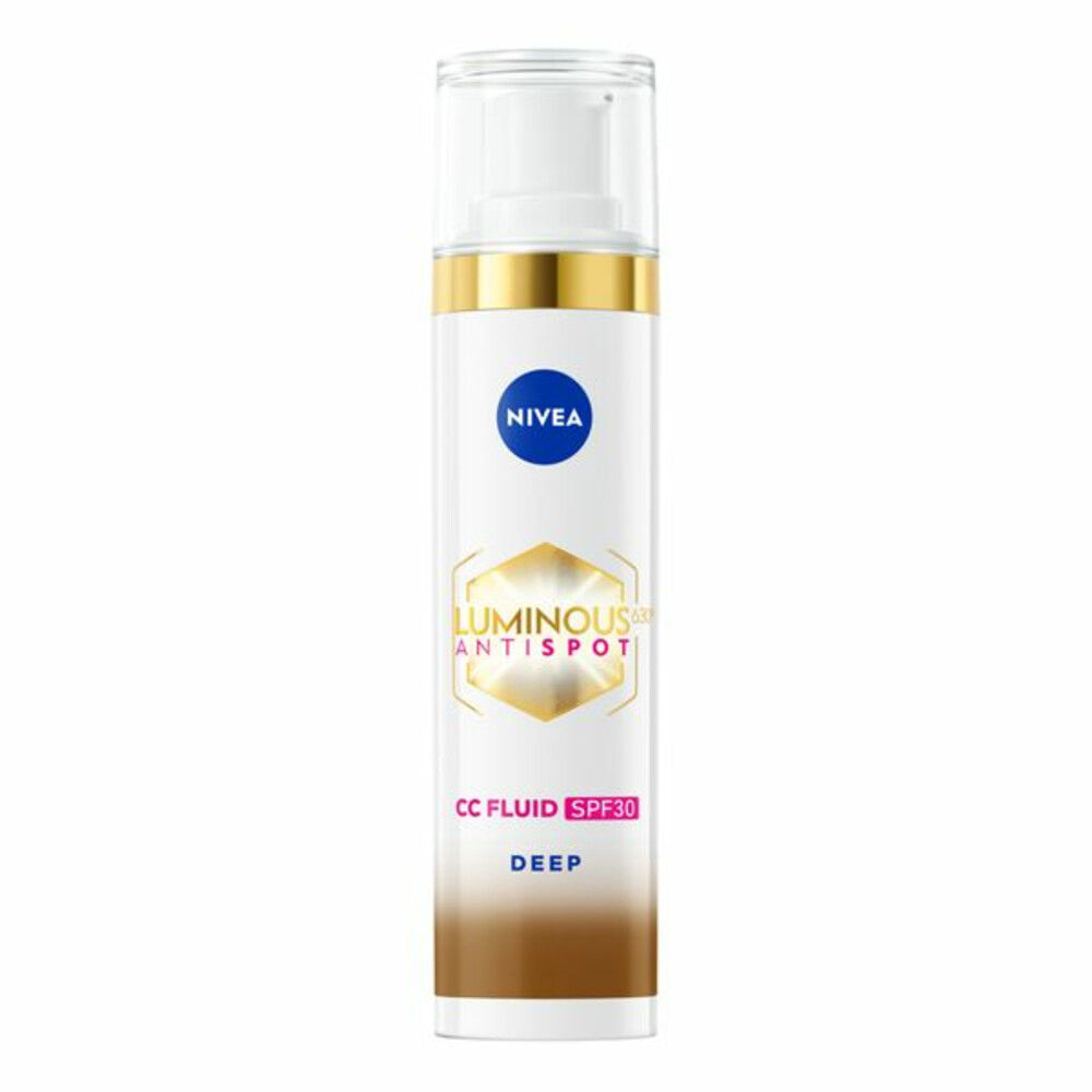 3x Nivea Luminous630 CC Cream SPF 30 Dark 40 ml