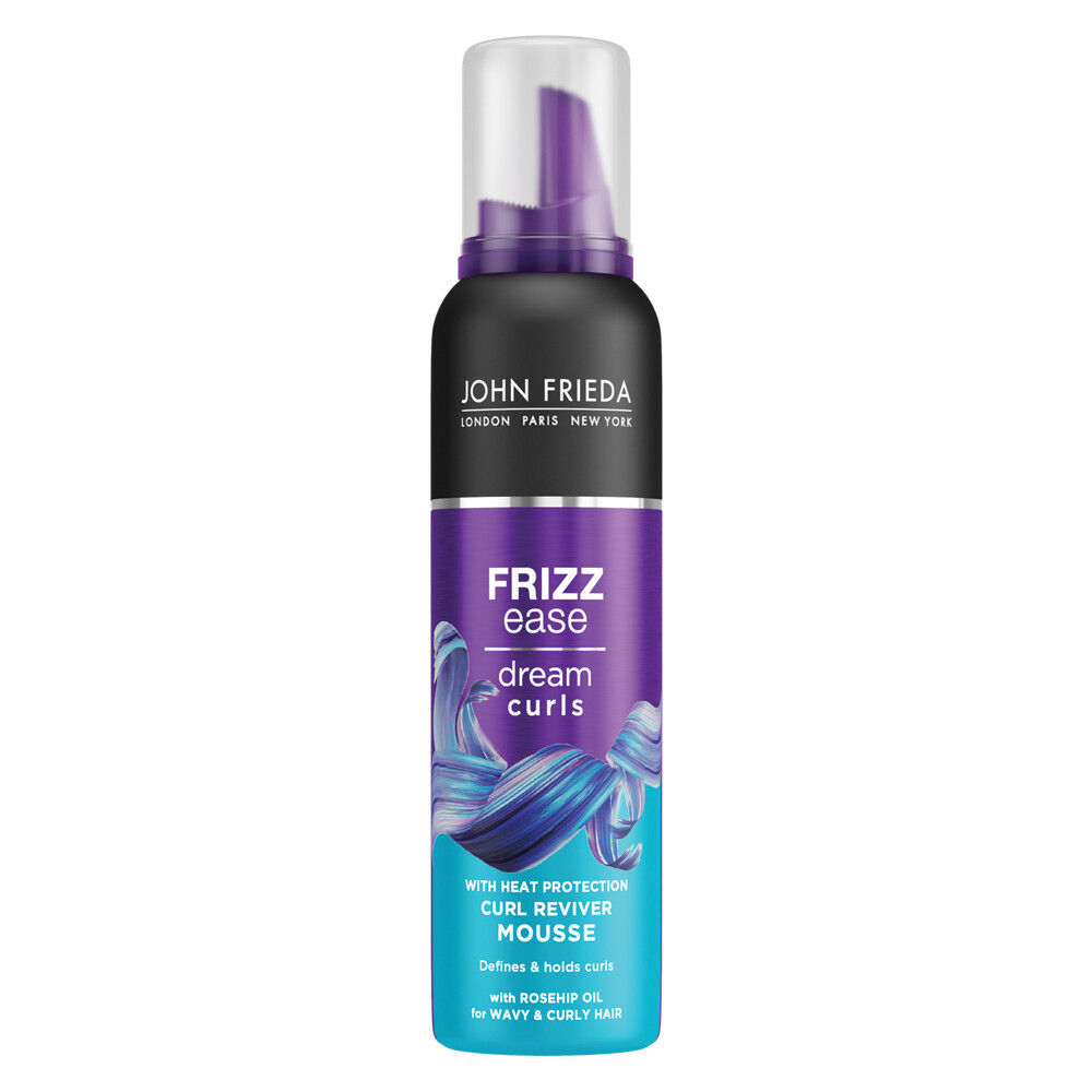 4x John Frieda Frizz-Ease Dream Curls Reviver Mousse 200 ml