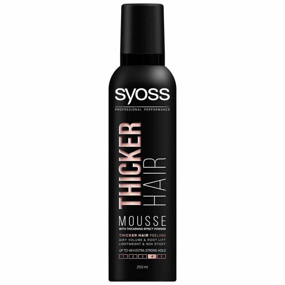 Syoss Thicker Hair Haarmousse 250 ml