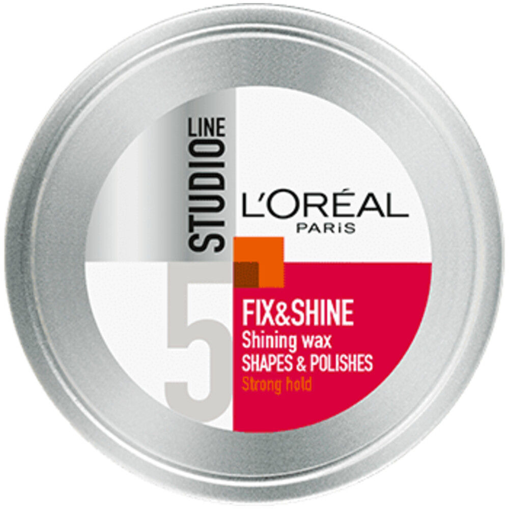 3x L'Oréal Studio Line Fix&Shine Shining Wax 75 ml