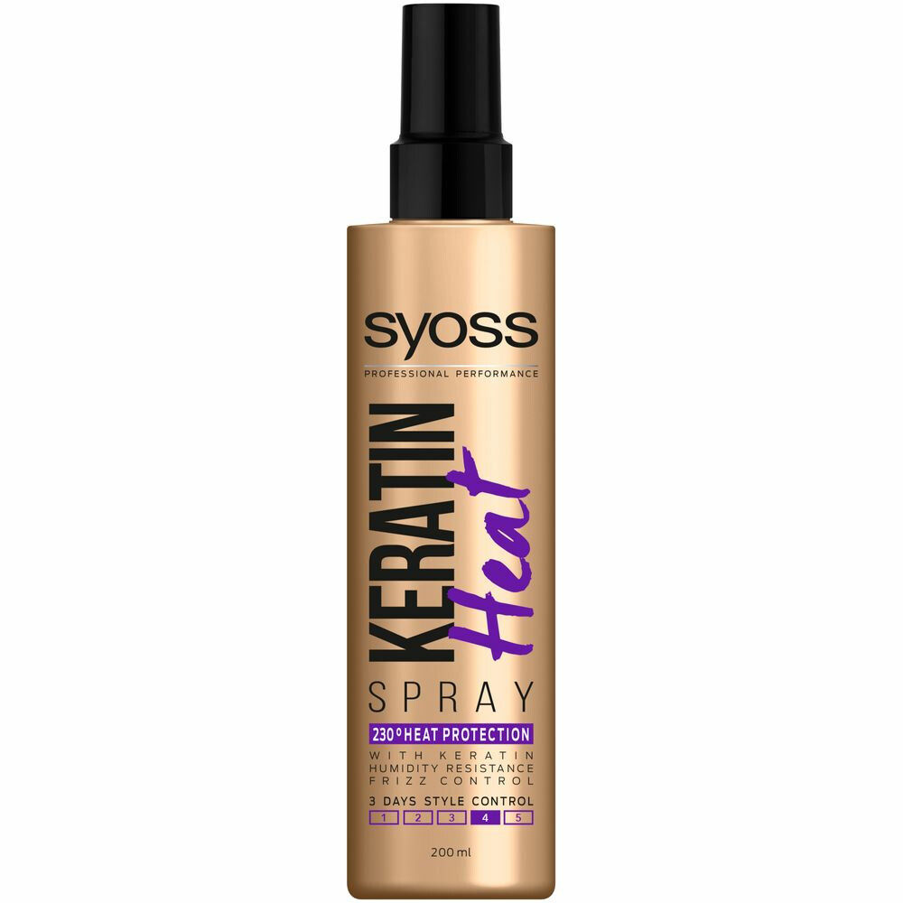 Syoss Keratin Heatprotection Spray 200 ml