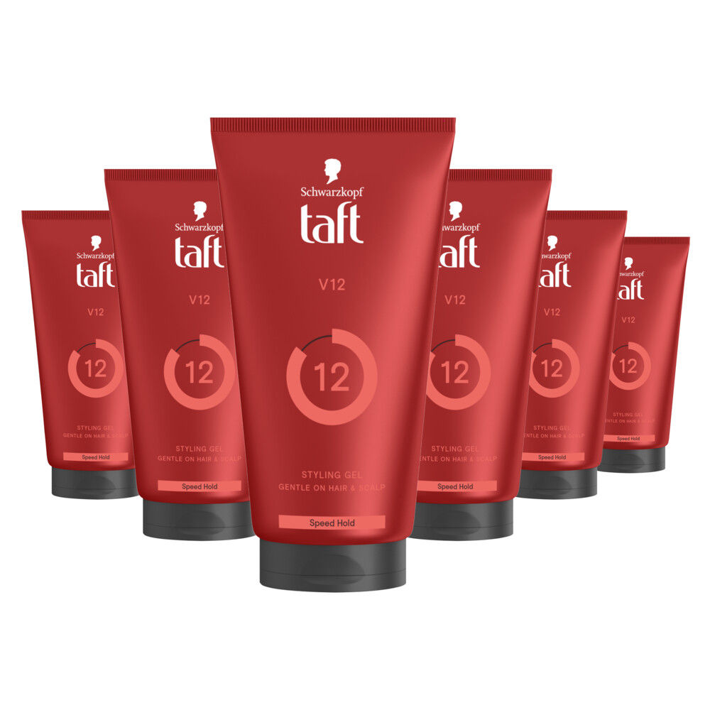 Schwarzkopf Taft Taft V12 Power Gel - voordeelverpakking - 6 x 150 ml