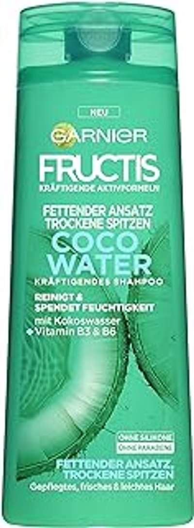 Garnier Shampoo, Coco Water - 6 x 250 ml