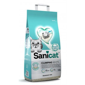 sanicat-clumping-white-kattenbakvulling-geurloos-10l-10-liter