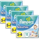 Pampers Splashers  zwemluiers maat 3-4 - 48 stuks