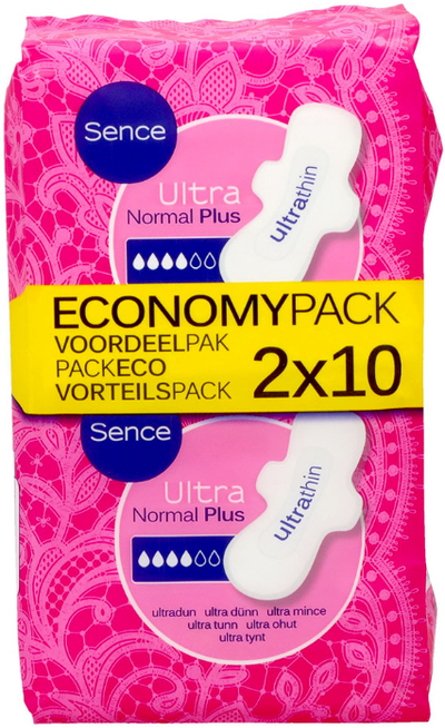 Sence Maandverband Normal 2x 10 stuks