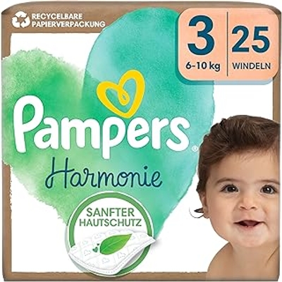 Pampers Harmonie  luiers maat 3 - 25 stuks